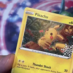 Pikachu - (Holiday Calendar) SWSH153 SWSH: Sword & Shield Promo Cards Holo - Image 3