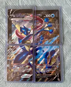 Greninja V-UNION [Set of 4] SWSH #’s 155/156/157/158 (All 4) Promo Cards - Image 1