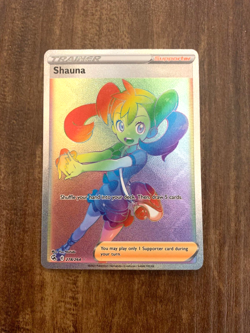 Shauna 278/264 Fusion Strike NM/M Full Art Secret Rainbow Rare Pokemon Card - Image 1