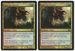 Zhur-Taa Ancient x2 2x 2013 Dragon's Maze FOIL Multi-Color Creature MTG NM AZ1 - Image 1