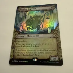 Mutable Explorer FOIL Showcase 327 Lorwyn Eclipsed ECL MTG Rare Unplayed Mint NM - Image 3