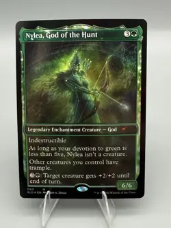Nylea God of the Hunt 080 M FOIL Near Mint MTG Secret Lair Drop - Image 1