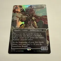 Brigid, Clachan's Heart FOIL Borderless 285 Lorwyn Eclipsed ECL MTG Rare Mint NM - Image 2