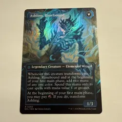 Ashling, Rekindled FOIL Borderless 290 Lorwyn Eclipsed ECL MTG Rare Unplayed NM - Image 4