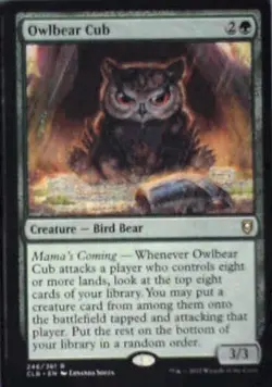 Owlbear Cub - Commander Legends: Battle for Baldur's Gate: #246 Nm R239 - Image 1