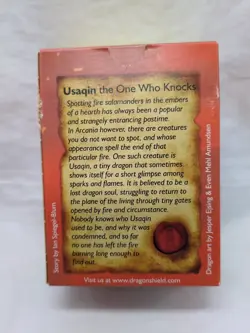 *Slightly Used* Pack Of (100) Dragon Shield Orange Matte Standard Size Sleeves - Image 2