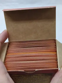 *Slightly Used* Pack Of (100) Dragon Shield Orange Matte Standard Size Sleeves - Image 4