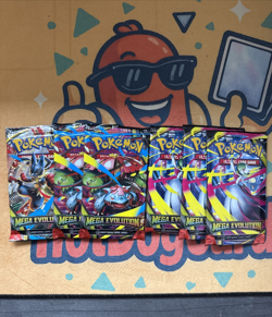 Pokemon Mega Evolution – 6 Loose Booster Packs | Factory Sealed Packs - Image 1
