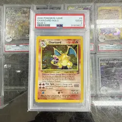 Pokemon Game Base II Charizard 2000 Rare Holo Card 4/130 PSA 2 🔥🔥 - Image 1