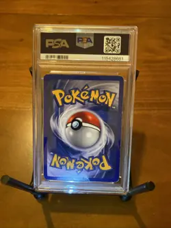 1999 Pokemon Machamp 1st Edition Shadowless Base Set Holo 8/102 PSA 3 - Image 2