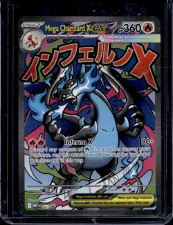 2025 Pokemon MEP Black Star Promos Mega Charizard X ex #023 - Image 1