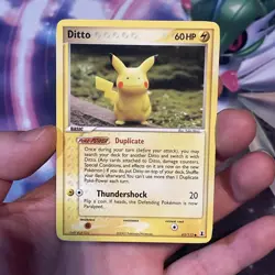 Pokemon TCG Delta Species EX Ditto Pikachu - 63/113 - Image 2