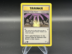 Pewter City Gym - 1st Edition - 115/132 Gym Heroes - Pokemon TCG - 2000 - Image 1