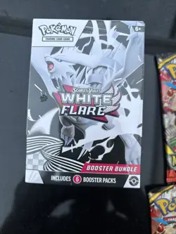 Pokemon TCG: Scarlet & Violet White Flare Factory Sealed Booster Bundle Box - Image 1