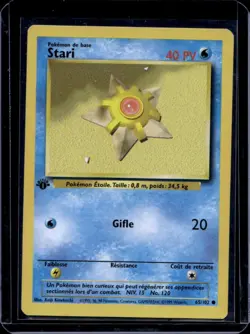 1999 Pokemon 1st Edition French Stari #65/102 - Image 1