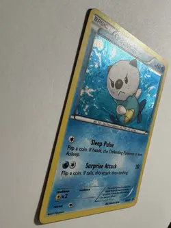 2011 Pokemon TCG Black & White Oshawott Black Star Promo Holo Rare BW08 LP - Image 4