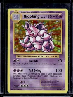 2016 Pokemon XY Evolutions Nidoking Holo #45/108 - Image 1