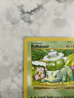 Bulbasaur 044/102 Base Set (Shadowless) Regular Unlimited Pokemon WOTC LP - Image 4