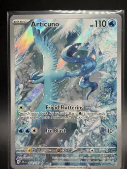 Pokemon TCG Articuno Journey Together 161/159 Near Mint Condition USA Seller - Image 1