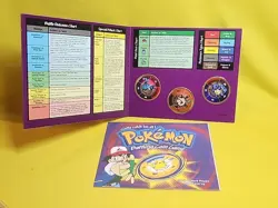 1999 Pokemon Battling Coin Game 3 Coins Opened /case 03 - Image 5