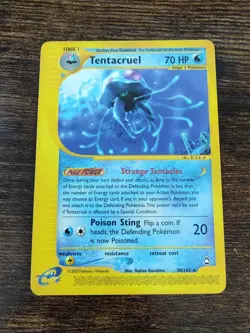 Pokemon Tentacruel 38/147 Non Holo Aquapolis Rare NM - Image 1