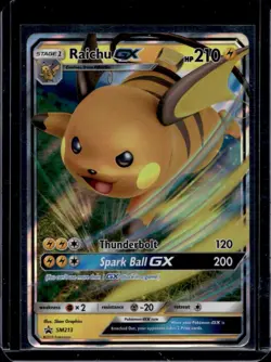 2016-19 Pokemon SM Black Star Promos Raichu #SM213 - Image 1