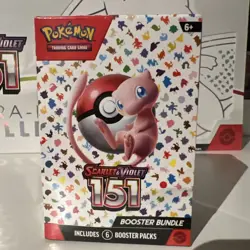 POKEMON TCG SCARLET & VIOLET 151 BOOSTER BUNDLE BOX FACTORY SEALED NEW 6 PACKS R - Image 1