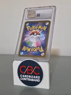 Pokemon CGC 9 Teal Mask Ogerpon ex SAR 2024 201/187 SV8a Japanese - Image 2