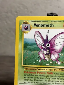 Venomoth 29/64 Jungle Regular Rare-Pokemon TCG-Vintage-Fast Shipping-NM!! - Image 2