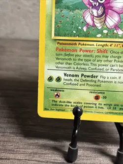 Venomoth 29/64 Jungle Regular Rare-Pokemon TCG-Vintage-Fast Shipping-NM!! - Image 4