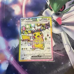 Pokemon TCG Surging Sparks Pikachu EX 219/191 Full Art Ultra Rare - Image 1
