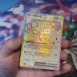 Pokemon TCG Surging Sparks Pikachu EX 219/191 Full Art Ultra Rare - Image 3