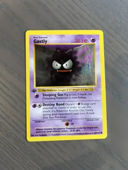 Pokemon TCG Base Set - 1st Edition - Abra 43/102; Drowzee 49/102; Gastly 50/102 - Image 4