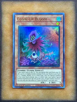 Yugioh Glow-Up Bloom GFP2-EN115 Ultra Rare 1st Ed NM - Image 1