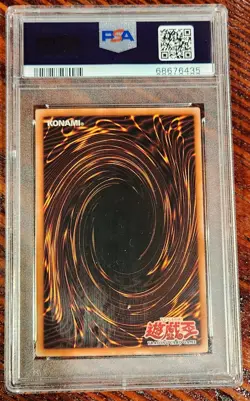 2004 Yu-Gi-Oh! IOC #AE014 Freed Brave Wanderer 1st ed Asian/English PSA 9 - Image 2