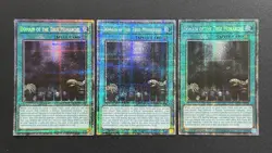 2025 YUGIOH MP25 1ST ED STARLIGHT DOMAIN OF THE TRUE MONARCHS X3 NM SET - Image 1
