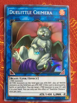 Duelittle Chimera MP19-EN270 Yugioh 2019 Gold Sarcophagus Mega Tin Super Rare LP - Image 1