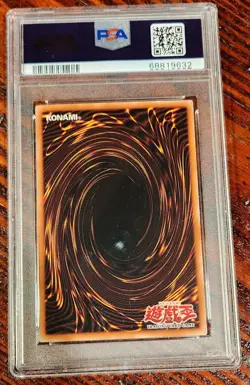 2004 Yu-Gi-Oh! IOC #AE018 Gustaph Chaosrider 1st ed Asian/English PSA 9 - Image 2