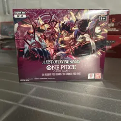 One Piece Card Game OP-11 A Fist of Divine Speed English Sealed Booster Box - Image 1