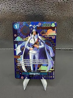One Piece TCG OP14 SP Sengoku OP07-046 English Alt Art (HAS SMALL FLAW) - Image 1