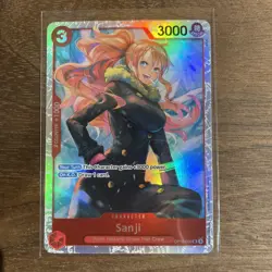 Sanji OP10-005 Foil SR Royal Blood LP - Image 1