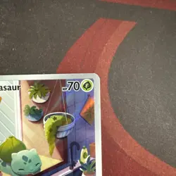 Pokemon TCG Bulbasaur Stellar Crown Illustration Card 143/142 - Image 3