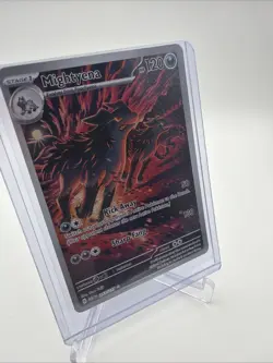 Mightyena ASC 243/217 Holo English Illustration Rare Pokemon Card NEAR MINT - Image 2