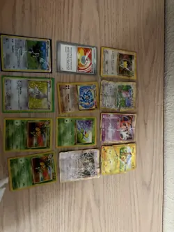 🔥 DAMAGED Pokemon Card Lot (12) – 1st Ed Machamp Holo, Promos, Ripped - Image 1