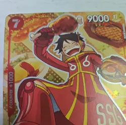 Monkey D Luffy Bandai Card Games Fest 24-25 P-080 One Piece Promo Cards lp-nm - Image 2