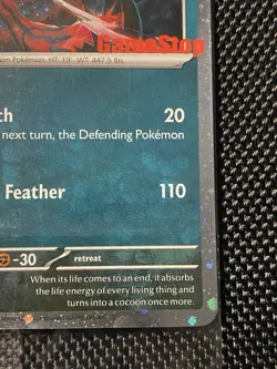 Pokemon TCG Yveltal 088/132 Swirl Holo Mega Evolution PROMO CARD Sealed GameStop - Image 5