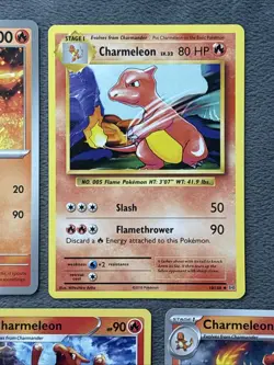 Charmeleon Pokemon Cards Lot Paldean Fates 151 Pokemon Go Evolutions + More - Image 4