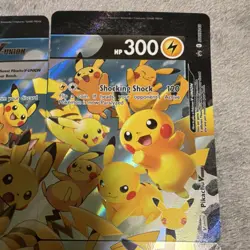 Pokemon Pikachu V-Union Celebrations Promo Holo 4 Card Lot - Full Art English - Image 3