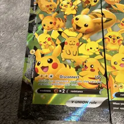Pokemon Pikachu V-Union Celebrations Promo Holo 4 Card Lot - Full Art English - Image 4