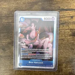 Bandai One Piece CCG Boa Hancock Character Card EB03-006 8000 Power English - Image 1